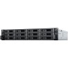 Synology RackStation RS2423+ NAS Rackmount 2U AMD Ryzen V1780B 8 GB DDR4 ECC UDIMM 12 Baías HDD/SSD 1/10/25GbE - 4711174724895