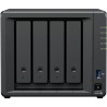Synology Diskstation DS925+ NAS Tower AMD Ryzen V1500B 4 GB DDR4 4 Baías HDD/SSD 2.5GbE RAID Preto - 4711174726004