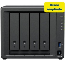 Synology Diskstation DS425+ NAS Tower Intel Celeron J4125 2 GB DDR4 8 TB 4 Baías HDD/SSD 2.5GbE Preto - 8435797000438