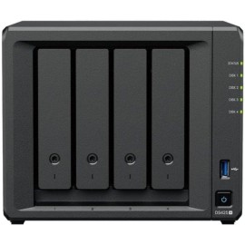 Synology Diskstation DS425+ NAS Tower Intel Celeron J4125 2 GB DDR4 4 Baías HDD/SSD 2.5GbE Preto - 4711174725991