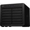 Synology Diskstation DS2422+ NAS Tower AMD Ryzen V1500B 4 GB DDR4 ECC SODIMM 12 Baías HDD/SSD 1GbE Preto - 4711174723980
