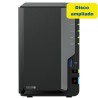 Synology Diskstation DS225+ NAS Tower Intel Celeron J4125 2 GB DDR4 8 TB 2 Baías HDD/SSD 1GbE 2.5GbE Preto - 8435797000391
