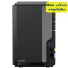 Synology Diskstation DS225+ NAS Tower Intel Celeron J4125 6 GB DDR4 8 TB 2 Baías HDD/SSD 1GbE 2.5GbE Preto - 8435797000407