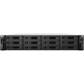 Synology RackStation RS3621XS+ NAS Rackmount 2U 8 GB DDR4 12 Baías HDD/SSD 3.5"/2.5" 1/10GbE - 4711174724079