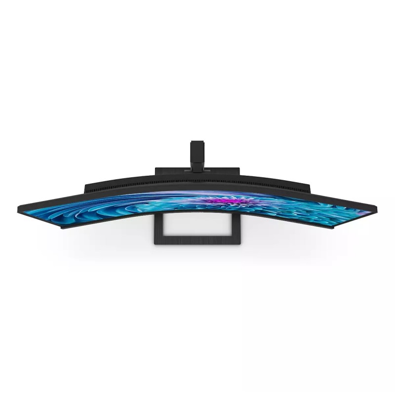 Philips E Line 346E2CUAE LCD Monitor Profissional Curvo, 86,4 cm (34"), 3440 x 1440 pixels Wide Quad HD+, 100Hz, USB-C, DisplayPort, HDMI, Ajuste de Altura, Altifalantes Integrados, Preto - 346E2CUAE/00 - 8712581770662