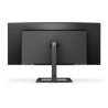 Philips E Line 346E2CUAE LCD Monitor Profissional Curvo, 86,4 cm (34"), 3440 x 1440 pixels Wide Quad HD+, 100Hz, USB-C, DisplayPort, HDMI, Ajuste de Altura, Altifalantes Integrados, Preto - 346E2CUAE/00 - 8712581770662