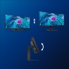 Philips E Line 346E2CUAE LCD Monitor Profissional Curvo, 86,4 cm (34"), 3440 x 1440 pixels Wide Quad HD+, 100Hz, USB-C, DisplayPort, HDMI, Ajuste de Altura, Altifalantes Integrados, Preto - 346E2CUAE/00 - 8712581770662