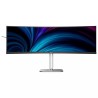 Philips 5000 series 49B2U5900C LCD Monitor Profissional Curvo, 124 cm (48,8"), 5120 x 1440 pixels Dual QHD, 75Hz, USB-C, DisplayPort, HDMI, Ajuste de Altura, Altifalantes Integrados, Preto - 49B2U5900C/00 - 8721038006551