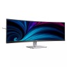 Philips 5000 series 49B2U5900C LCD Monitor Profissional Curvo, 124 cm (48,8"), 5120 x 1440 pixels Dual QHD, 75Hz, USB-C, DisplayPort, HDMI, Ajuste de Altura, Altifalantes Integrados, Preto - 49B2U5900C/00 - 8721038006551