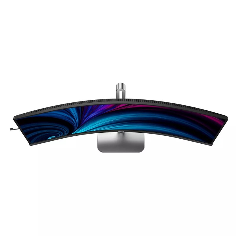 Philips 5000 series 49B2U5900C LCD Monitor Profissional Curvo, 124 cm (48,8"), 5120 x 1440 pixels Dual QHD, 75Hz, USB-C, DisplayPort, HDMI, Ajuste de Altura, Altifalantes Integrados, Preto - 49B2U5900C/00 - 8721038006551