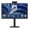 Philips 3000 series 24B2N3200JH LCD Monitor Profissional Plano, 60,5 cm (23,8"), 1920 x 1080 pixels Full HD, 120Hz, HDMI, DisplayPort, Ajuste de Altura, Pivot, Altifalantes Integrados, Preto - 24B2N3200JH/00 - 8721038006438