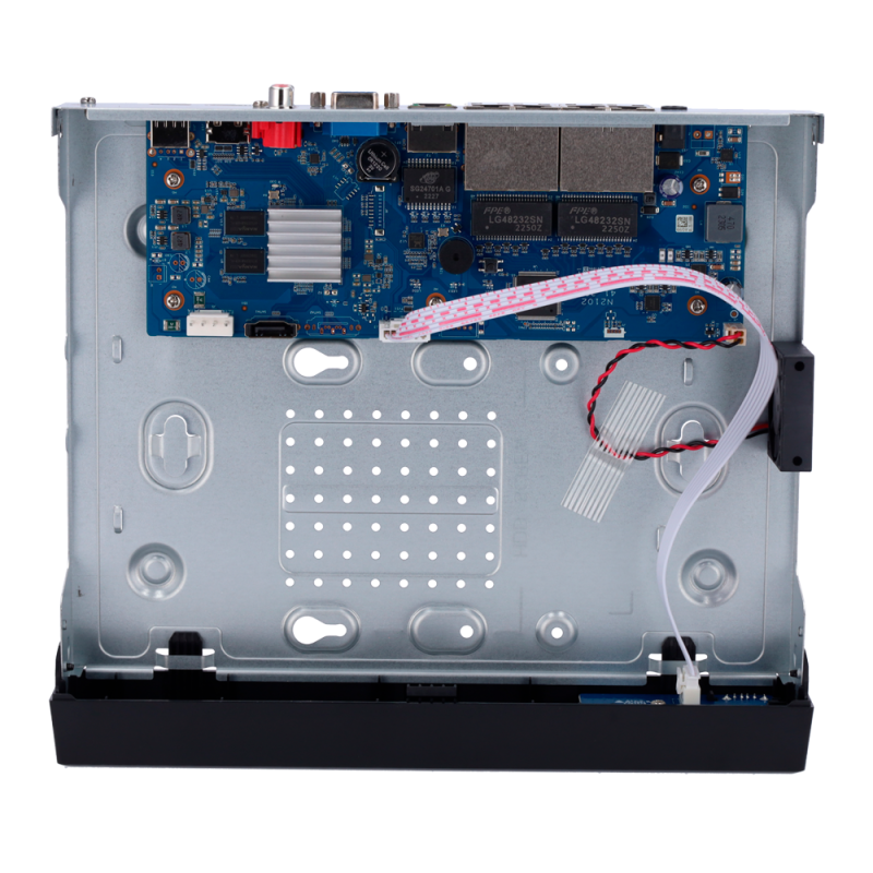 X-Security XS-NVR2108-8P-4AI Gravador NVR, 8 CH, 8 IP, 8 PoE, 12 MP, 80 Mbps, 1 HDD até 10 TB, HDMI Full HD e VGA, IA, WizSense - 8435325475233