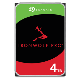 Seagate IronWolf Pro 4TB Disco HDD 4 TB 7200 RPM 256 MB SATA III 3.5" - ST4000NT001 - 8719706432351