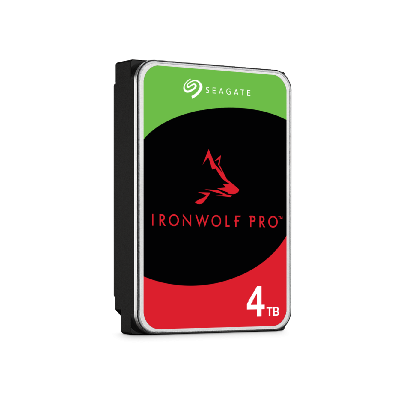 Seagate IronWolf Pro 4TB Disco HDD 4 TB 7200 RPM 256 MB SATA III 3.5" - ST4000NT001 - 8719706432351