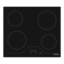 Orima ORP-66-VIT Placa de Vitrocerâmica, 4 Zonas, 60 cm, Preto - 050618 - 5603883212758