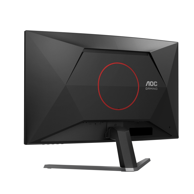 AOC G4 C32G42ZE LED Monitor Gaming Curvo, 80 cm (31.5"), 1920 x 1080 pixels Full HD, 240Hz, HDMI, DisplayPort, Ajuste de Inclinação, Preto Vermelho - C32G42ZE - 4038986183093