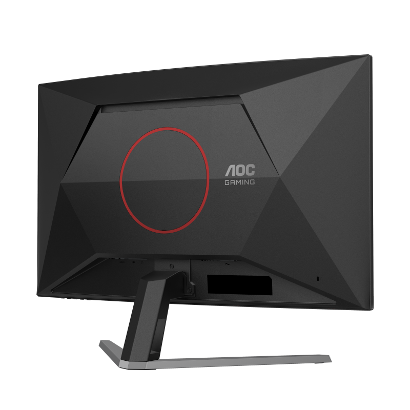 AOC G4 C32G42ZE LED Monitor Gaming Curvo, 80 cm (31.5"), 1920 x 1080 pixels Full HD, 240Hz, HDMI, DisplayPort, Ajuste de Inclinação, Preto Vermelho - C32G42ZE - 4038986183093
