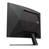 AOC G4 C32G42ZE LED Monitor Gaming Curvo, 80 cm (31.5"), 1920 x 1080 pixels Full HD, 240Hz, HDMI, DisplayPort, Ajuste de Inclinação, Preto Vermelho - C32G42ZE - 4038986183093