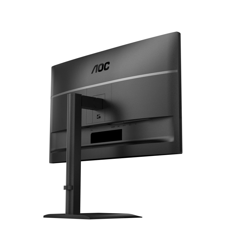 AOC E4 Q27E4U LED Monitor Profissional Plano, 68,6 cm (27"), 2560 x 1440 pixels Quad HD, 120Hz, HDMI, DisplayPort, Ajuste de Altura, Pivot, Altifalantes Integrados, Preto - Q27E4U - 4038986182812