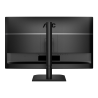 AOC E4 Q27E4U LED Monitor Profissional Plano, 68,6 cm (27"), 2560 x 1440 pixels Quad HD, 120Hz, HDMI, DisplayPort, Ajuste de Altura, Pivot, Altifalantes Integrados, Preto - Q27E4U - 4038986182812