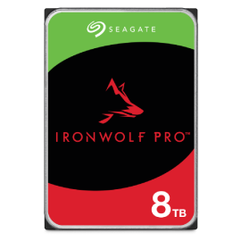 Seagate IronWolf Pro 8TB Disco HDD 8 TB 7200 RPM 256 MB SATA III 3.5" - ST8000NT001 - 5415247303817