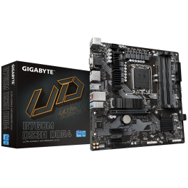 Gigabyte B760M DS3H DDR4 Motherboard Intel B760 Socket LGA 1700 DDR4 micro ATX PCIe 4.0 M.2 - 9MB76MS34-00-10 - 4719331850876