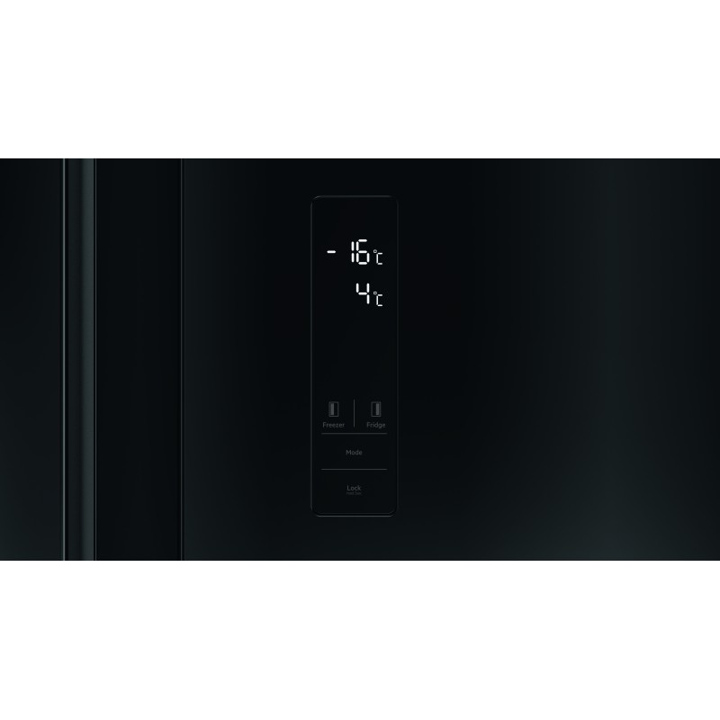 AEG TX6MR531EE Frigorífico Americano Side by Side Independente, 532 L, TwinTech No Frost, MultiFlow, Preto - 7333394144047
