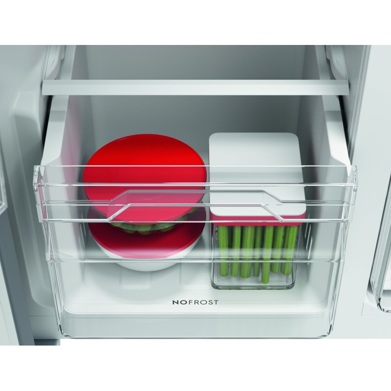 AEG TX6MR531EE Frigorífico Americano Side by Side Independente, 532 L, TwinTech No Frost, MultiFlow, Preto - 7333394144047