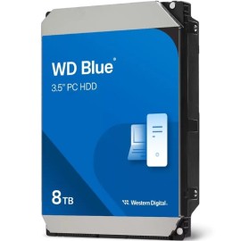 Western Digital WD Blue PC Desktop 8TB Disco HDD 8 TB 5640 RPM 256 MB SATA III 3.5" - WD80EAAZ