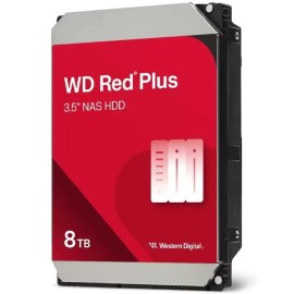 Western Digital WD Red Plus NAS 8TB V3 Disco HDD 8 TB 5640 RPM 256 MB SATA III 3.5" - WD80EFPX