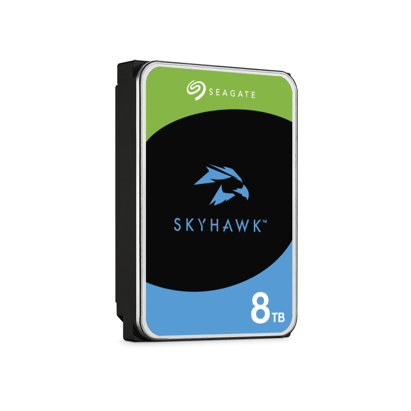 Seagate SkyHawk Surveillance 8TB Disco HDD 8 TB 5400 RPM 256 MB SATA III 3.5" - ST8000VX010 - 8719706028325