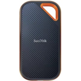 SanDisk Extreme PRO Portable V2 1TB Disco Externo SSD 1 TB USB 3.2 Gen 2 USB-C Preto - SDSSDE81-1T00-G25 - 0619659181284