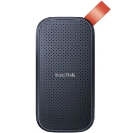 SanDisk Portable 2TB Disco Externo SSD 2 TB USB 3.2 Gen 2 USB-C Preto - SDSSDE30-2T00-G26 - 0619659204853