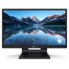 Philips 242B9T LCD Monitor Profissional Touch Screen SmoothTouch Plano, 60,5 cm (23.8"), 1920 x 1080 pixels Full HD, 60Hz, HDMI, DisplayPort, Ajuste de Altura, Altifalantes Integrados, Tátil, Preto - 242B9T/00 - 8712581756802