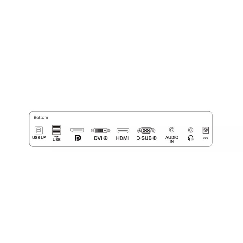 Philips 242B9T LCD Monitor Profissional Touch Screen SmoothTouch Plano, 60,5 cm (23.8"), 1920 x 1080 pixels Full HD, 60Hz, HDMI, DisplayPort, Ajuste de Altura, Altifalantes Integrados, Tátil, Preto - 242B9T/00 - 8712581756802