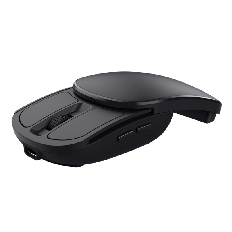 Trust Zylo Rato Sem Fios RF Wireless Ambidestro 2400 DPI Ótico 6 Botões Preto - 25733 - 8713439257335