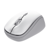 Trust Yvi+ Rato Sem Fios RF/Bluetooth Universal Ambidestro 1600 DPI Ótico 3 Botões Branco - 25454 - 8713439254549