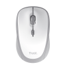 Trust Yvi+ Rato Sem Fios RF/Bluetooth Universal Ambidestro 1600 DPI Ótico 3 Botões Branco - 25454 - 8713439254549