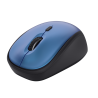 Trust Yvi+ Rato Sem Fios RF Wireless 1600 DPI Ótico 4 Botões Preto, Azul - 24551 - 8713439245516