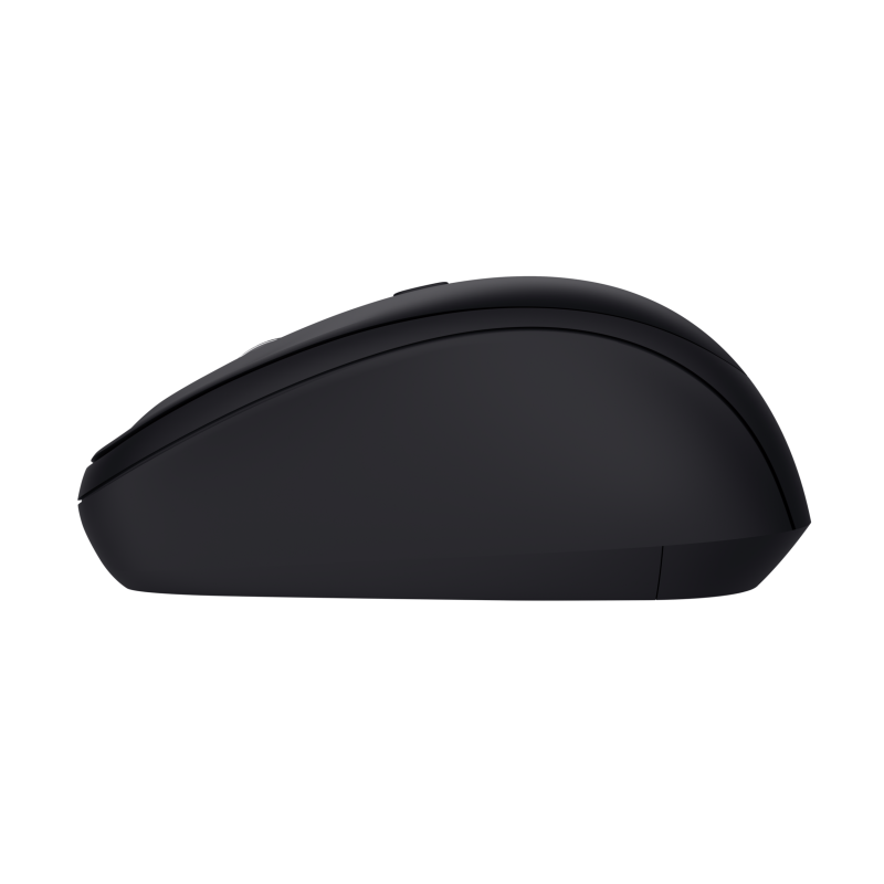 Trust Yvi+ Rato Sem Fios RF/Bluetooth Universal Ambidestro 1600 DPI Ótico 3 Botões Preto - 25440 - 8713439254402
