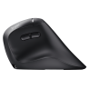 Trust Vyran Rato Sem Fios RF/Bluetooth Universal Vertical 4800 DPI Ótico 8 Botões Preto - 26107 - 8713439261073