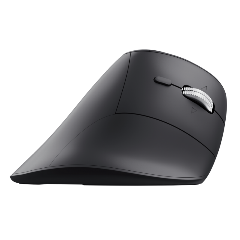 Trust Vyran Rato Sem Fios RF/Bluetooth Universal Vertical 4800 DPI Ótico 8 Botões Preto - 26107 - 8713439261073