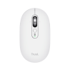 Trust Seron Slim Multi Rato Sem Fios RF/Bluetooth Ambidestro 3200 DPI Ótico 7 Botões Branco - 26019 - 8713439260199