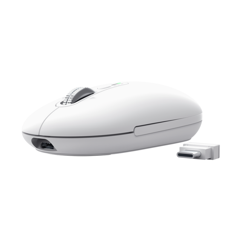 Trust Seron Slim Multi Rato Sem Fios RF/Bluetooth Ambidestro 3200 DPI Ótico 7 Botões Branco - 26019 - 8713439260199