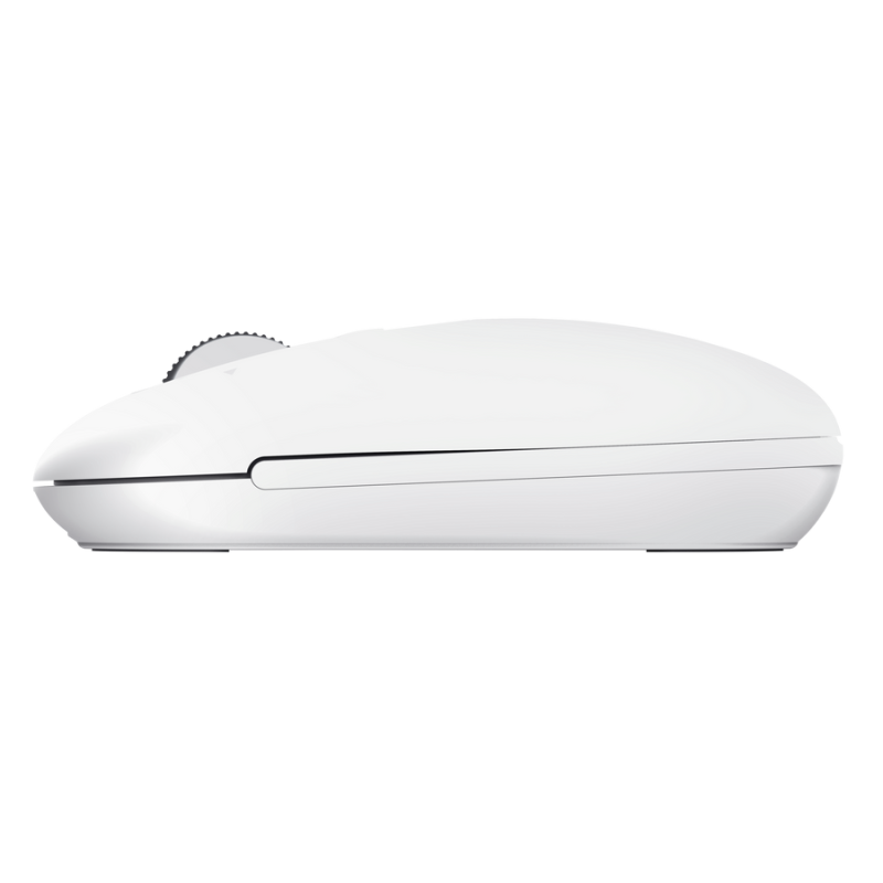 Trust Seron Slim Multi Rato Sem Fios RF/Bluetooth Ambidestro 3200 DPI Ótico 7 Botões Branco - 26019 - 8713439260199