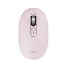 Trust Seron Slim Multi Rato Sem Fios RF/Bluetooth Ambidestro 3200 DPI Ótico 7 Botões Rosa - 26206 - 8713439262063