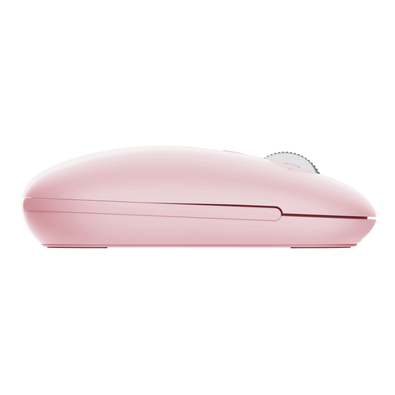 Trust Seron Slim Multi Rato Sem Fios RF/Bluetooth Ambidestro 3200 DPI Ótico 7 Botões Rosa - 26206 - 8713439262063