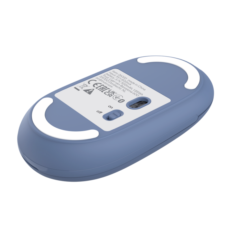 Trust Seron Slim Multi Rato Sem Fios RF/Bluetooth Ambidestro 3200 DPI Ótico 7 Botões Azul - 26020 - 8713439260205