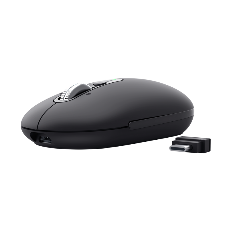 Trust Seron Slim Multi Rato Sem Fios RF/Bluetooth Ambidestro 3200 DPI Ótico 7 Botões Preto - 26018 - 8713439260182