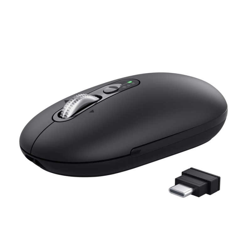 Trust Seron Slim Multi Rato Sem Fios RF/Bluetooth Ambidestro 3200 DPI Ótico 7 Botões Preto - 26018 - 8713439260182